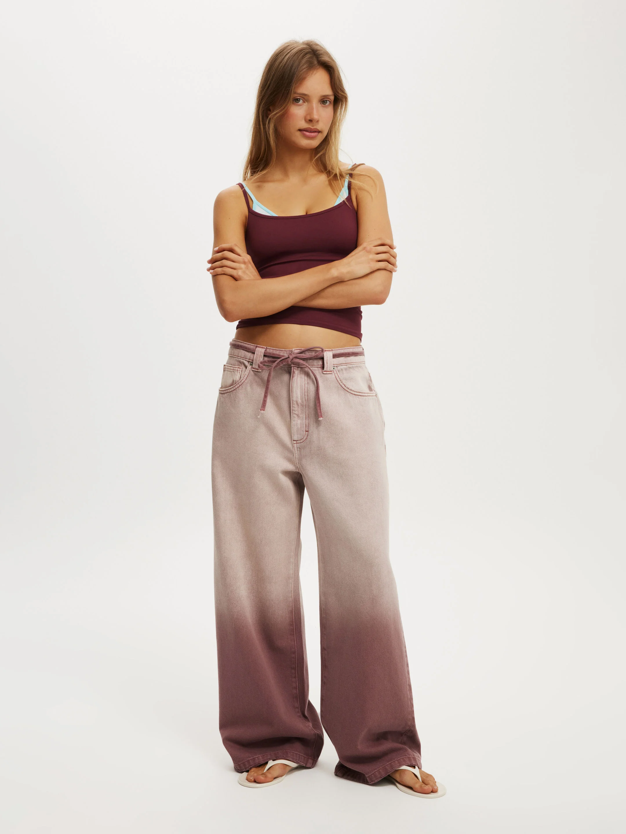 COTTON ON Quần Jeans Dài Nữ-Low Super Baggy Jean