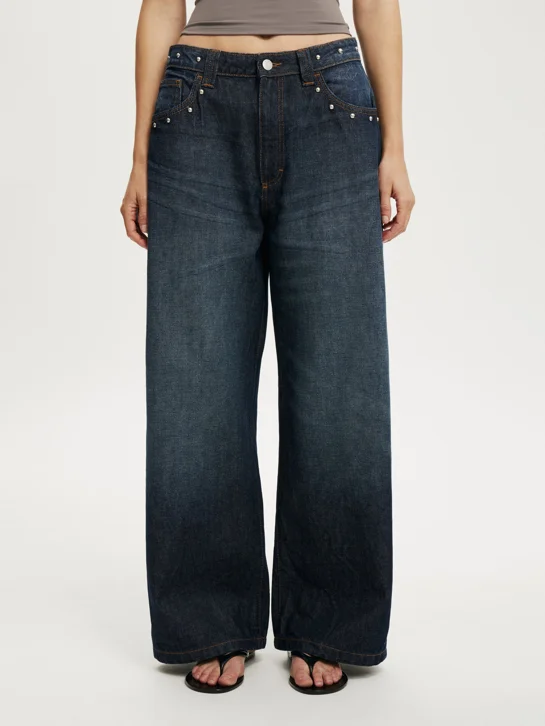 COTTON ON Quần Jeans Dài Nữ-Low Super Baggy Jean