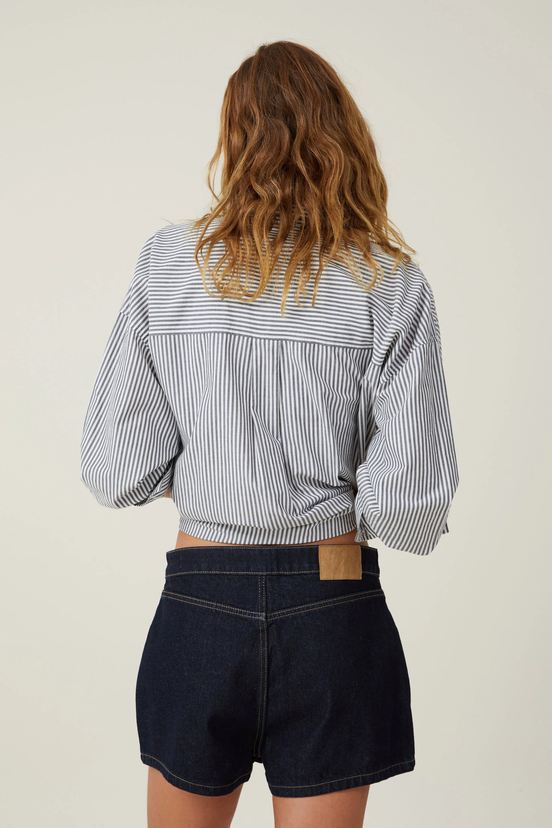 COTTON ON Quần Jeans Giả Váy Nữ-Mini Denim Skort