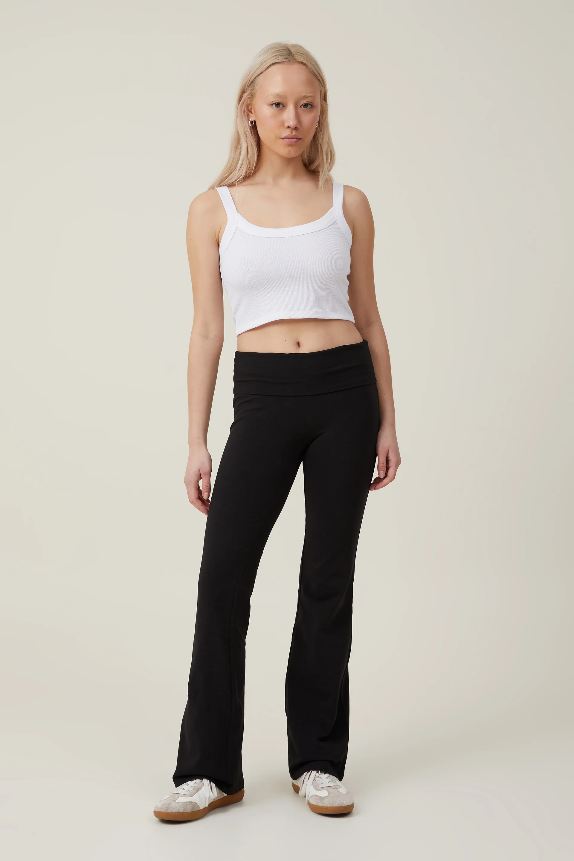 COTTON ON Quần Thun Dài Nữ-Bella Bootleg Pant Asia Fit