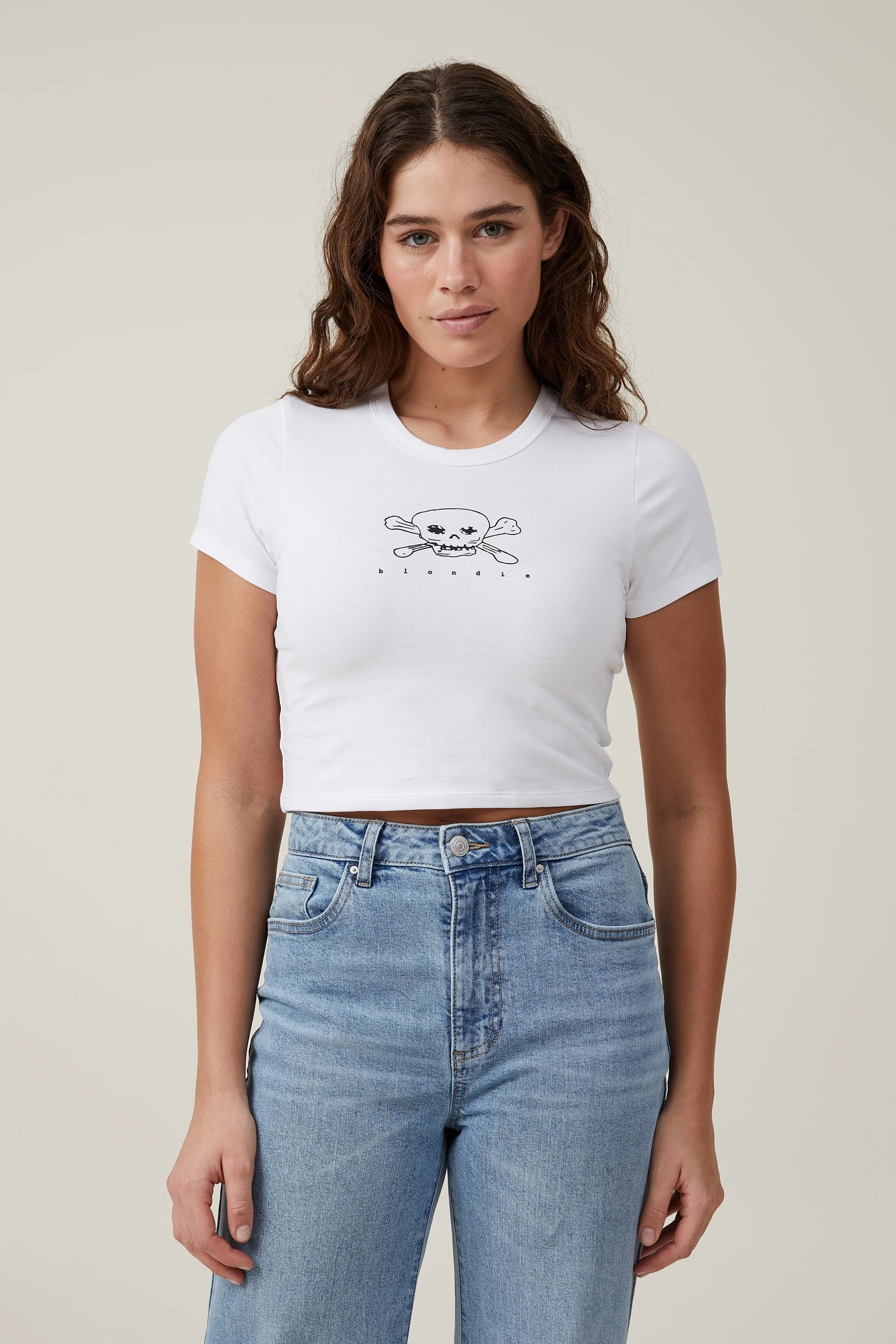 COTTON ON Áo Thun Có Họa Tiết Nữ-Micro Graphic Music Tee