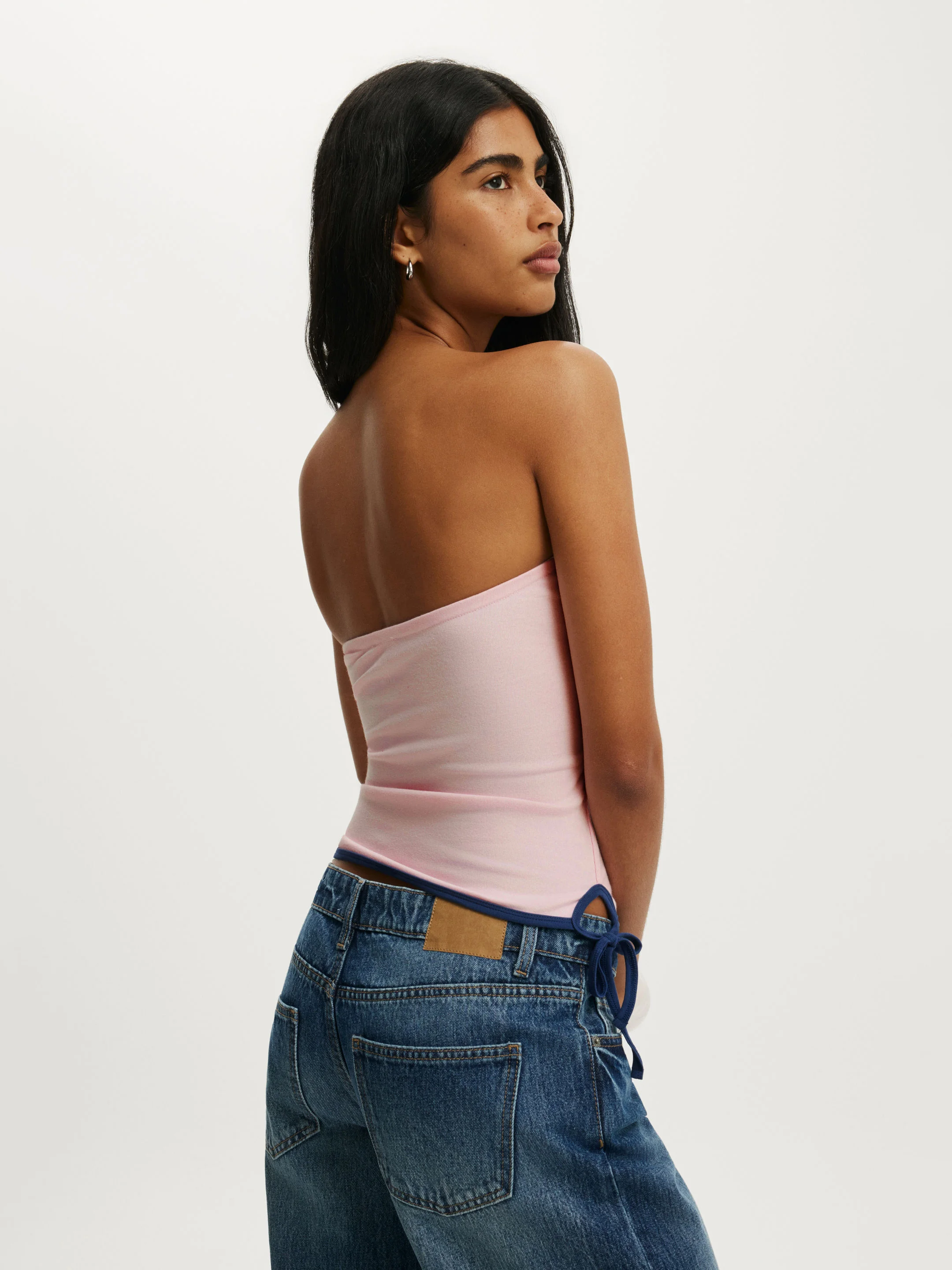 COTTON ON Áo Ống Nữ - Graphic Tube Top