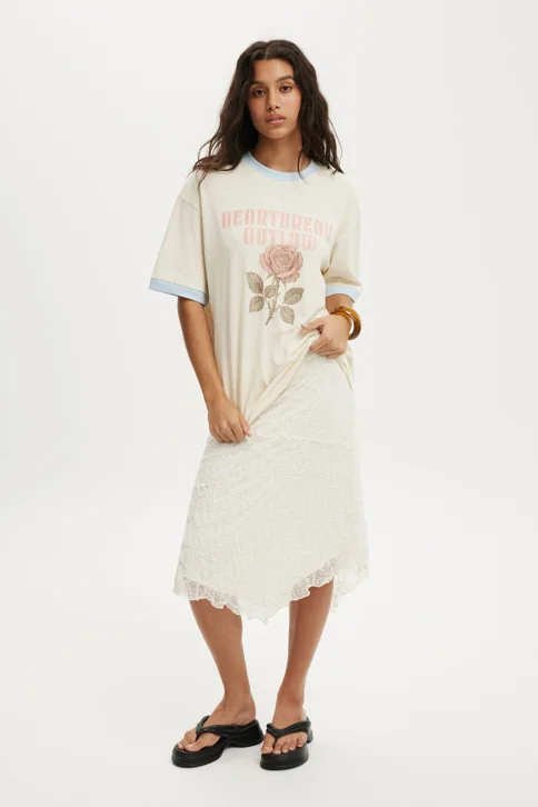 COTTON ON Áo Thun Có Họa Tiết Nữ - The Boxy Graphic Tee