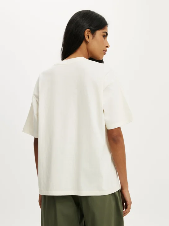 COTTON ON Áo Thun Có Hoạ Tiết Nữ - The Boxy Graphic Tee