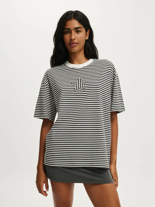 COTTON ON Áo Thun Có Hoạ Tiết Nữ - The Boxy Graphic Tee