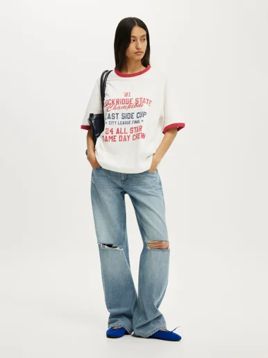 COTTON ON Áo Thun Có Hoạ Tiết Nữ - The Boxy Graphic Tee