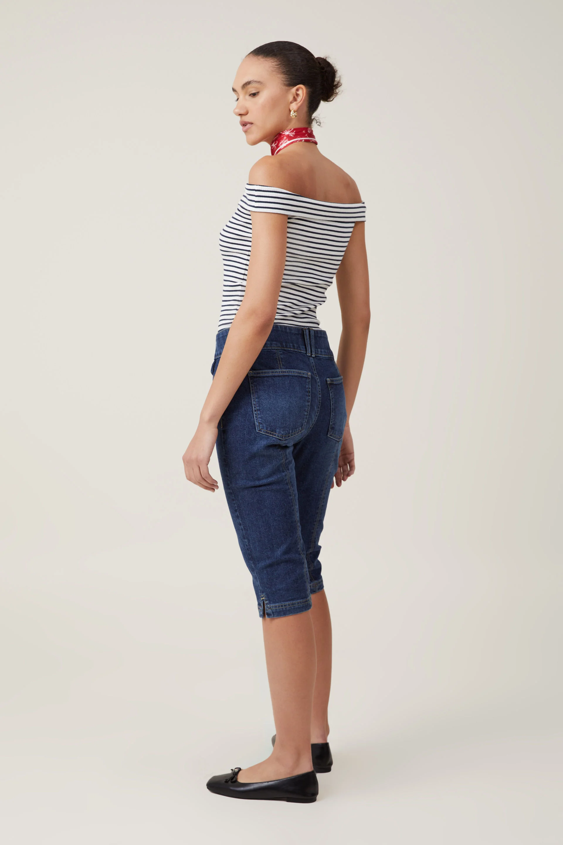 COTTON ON Quần Jeans Lửng Nữ-Capri Jean