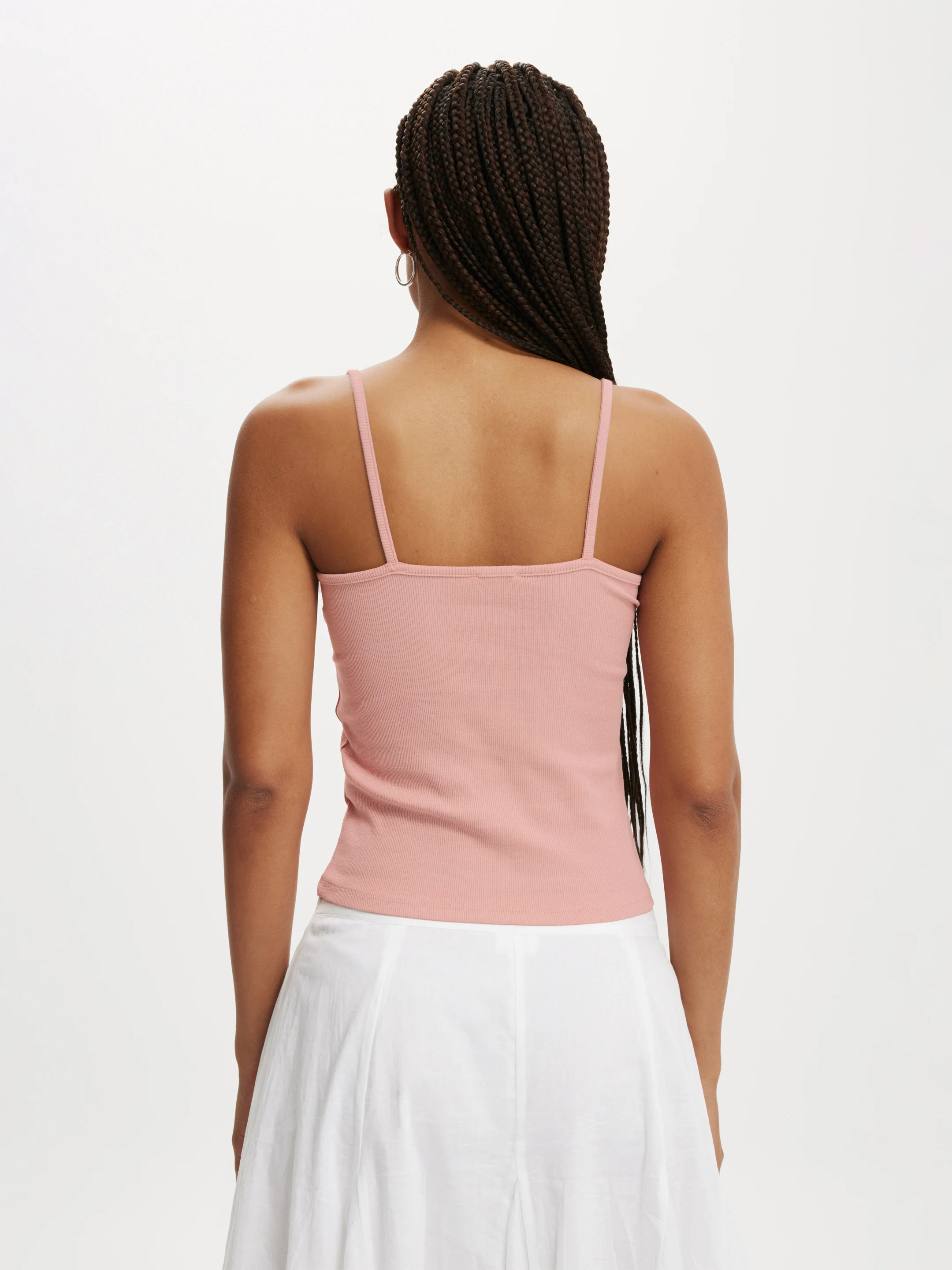 COTTON ON Áo Thun Hai Dây Nữ - Lou Picot Trim Cami