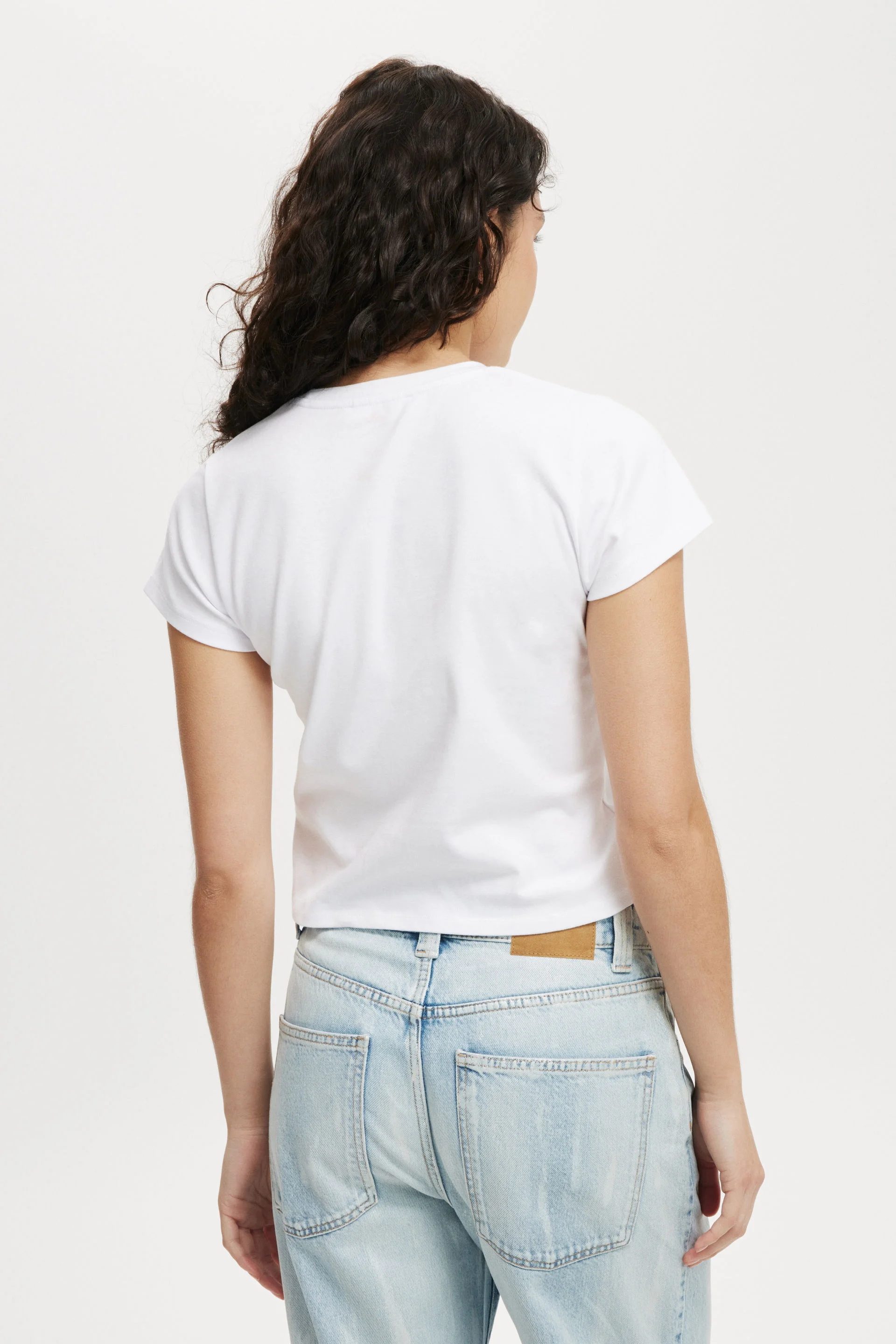 COTTON ON Áo Thun Ngắn Tay Nữ-90S Baby Tee