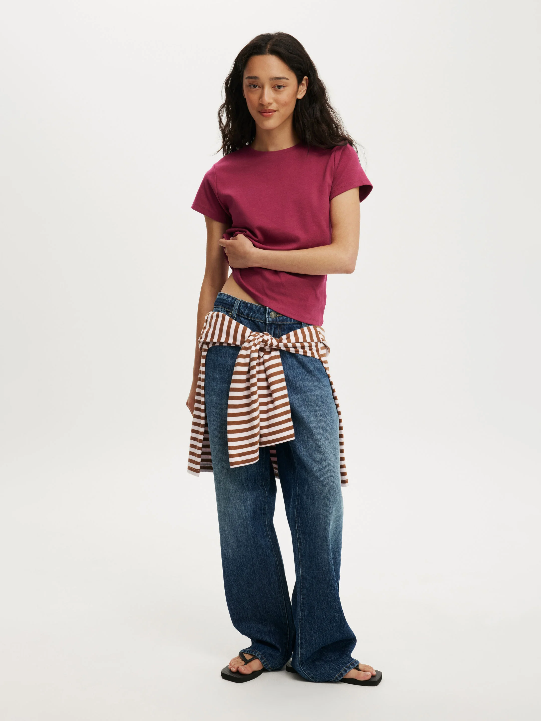 COTTON ON Áo Thun Ngắn Tay Nữ - 90S Baby Tee