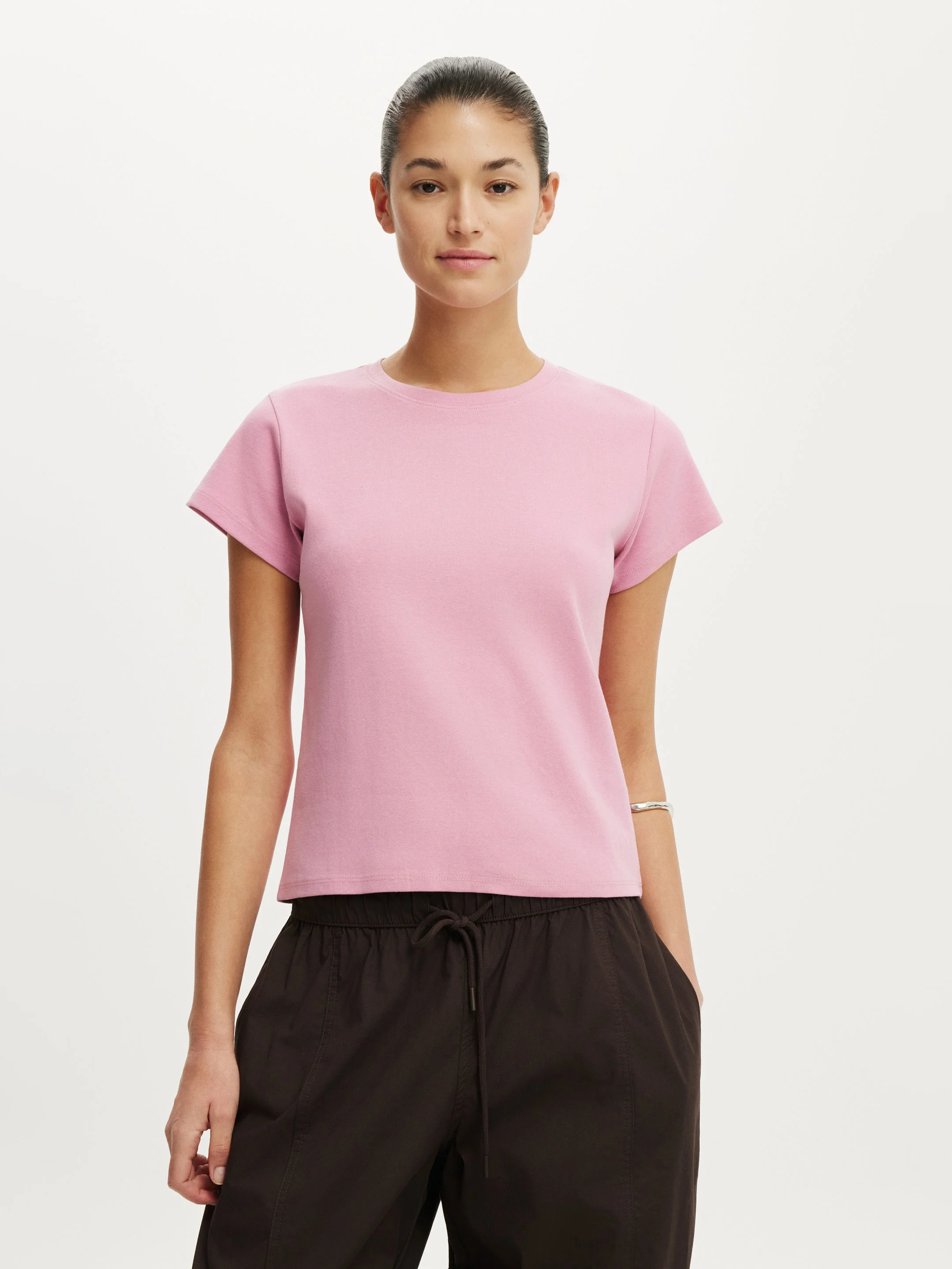 COTTON ON Áo Thun Ngắn Tay Nữ - 90 S Baby Tee