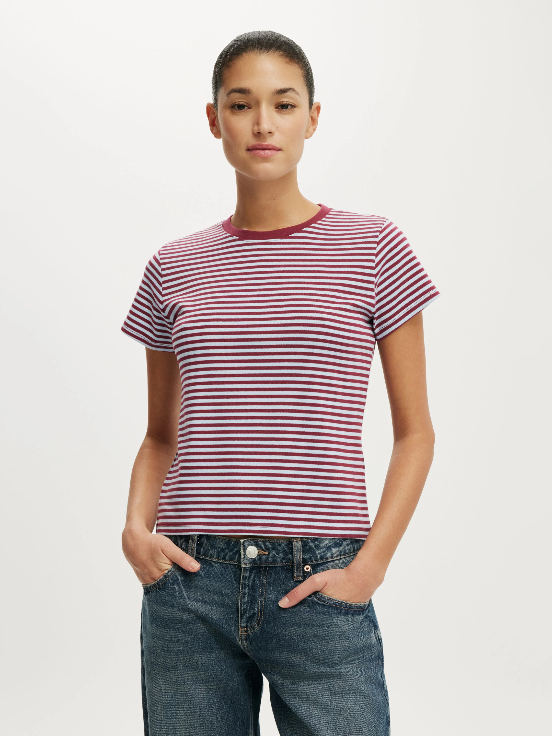 COTTON ON &Aacute;o Thun Ngắn Tay Nữ - 90S Baby Tee