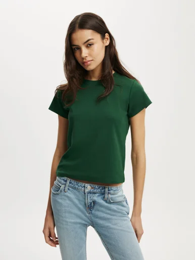 COTTON ON Áo Thun Ngắn Tay Nữ-90S Baby Tee