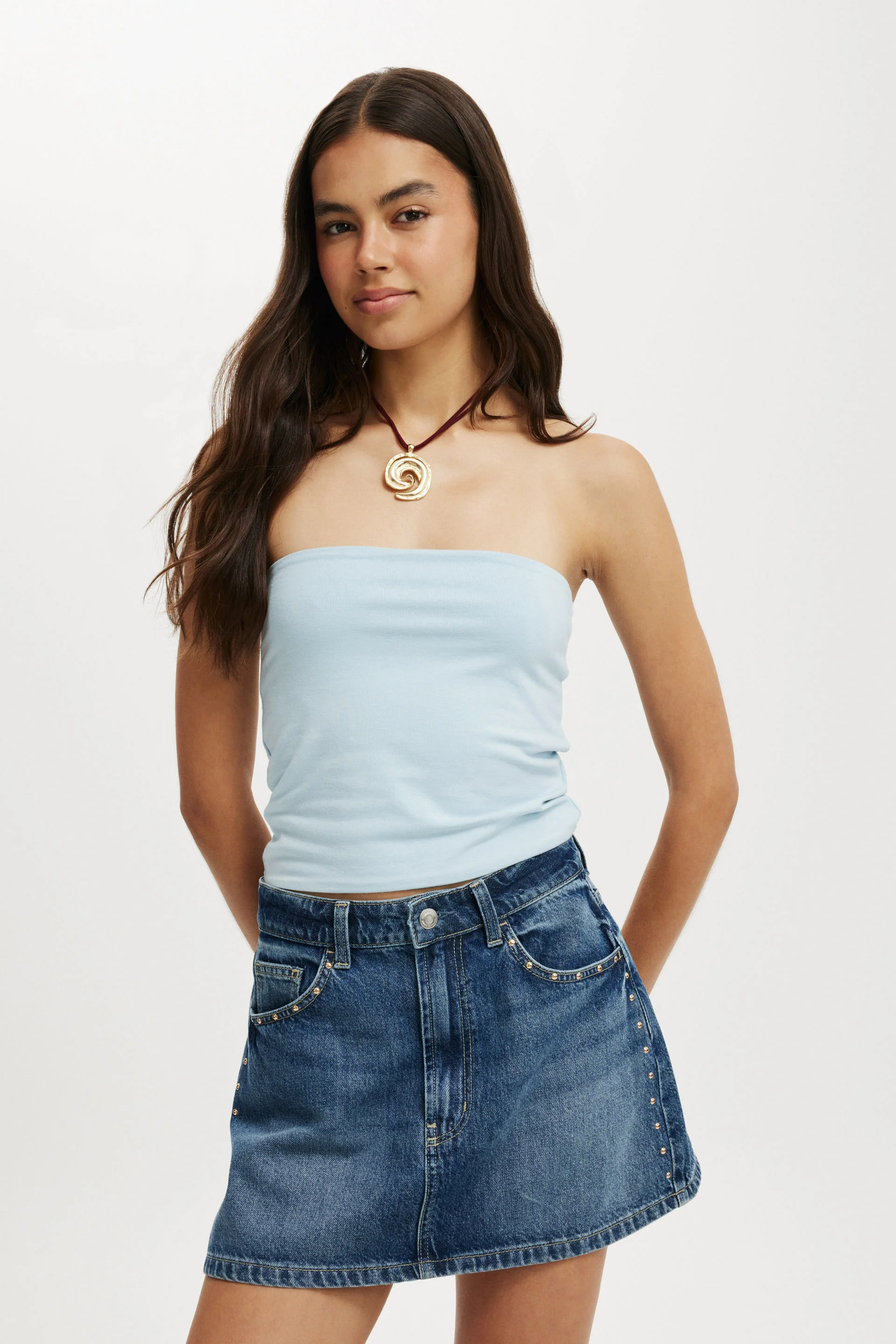 COTTON ON Áo Ống Nữ-All Day Tube Top