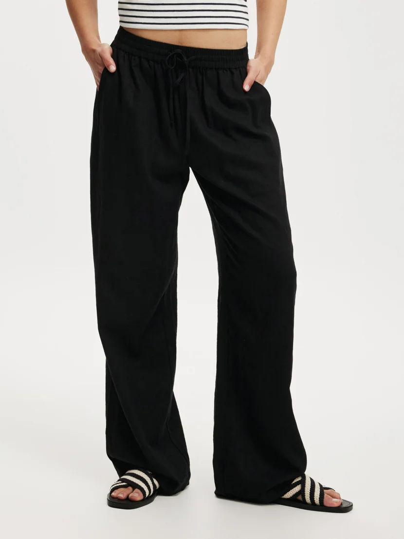 COTTON ON Quần Linen Dài Nữ-Haven Wide Leg Pant