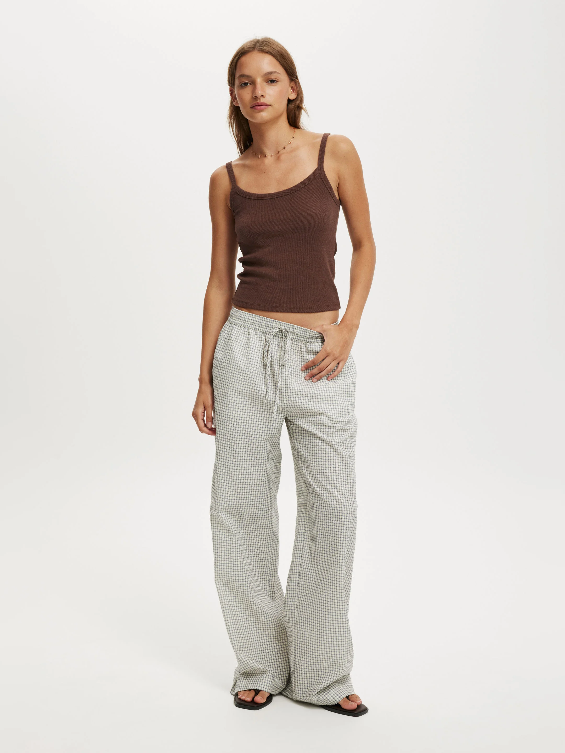 COTTON ON Quần Linen Dài Nữ-Haven Wide Leg Pant