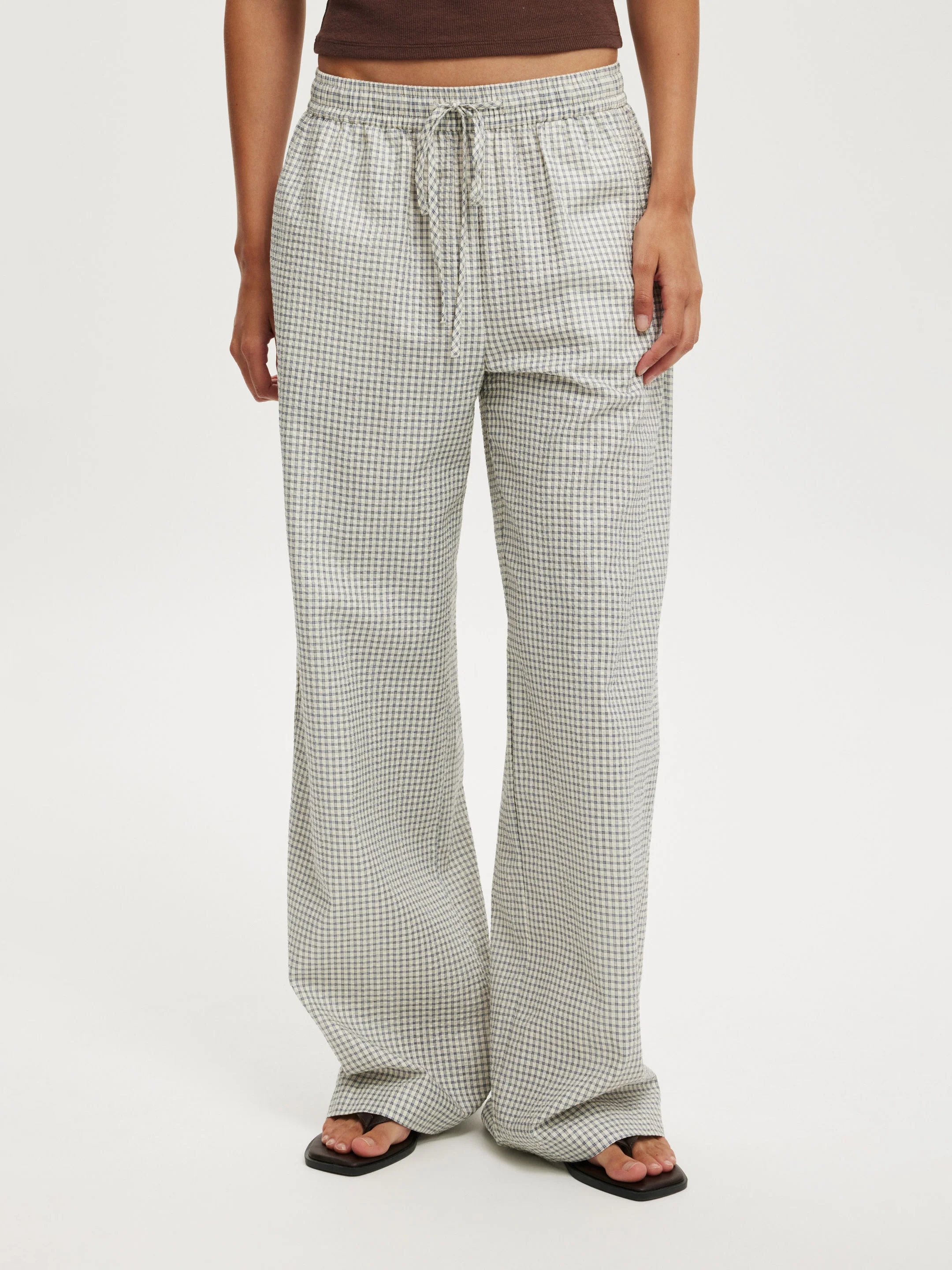 COTTON ON Quần Linen Dài Nữ-Haven Wide Leg Pant
