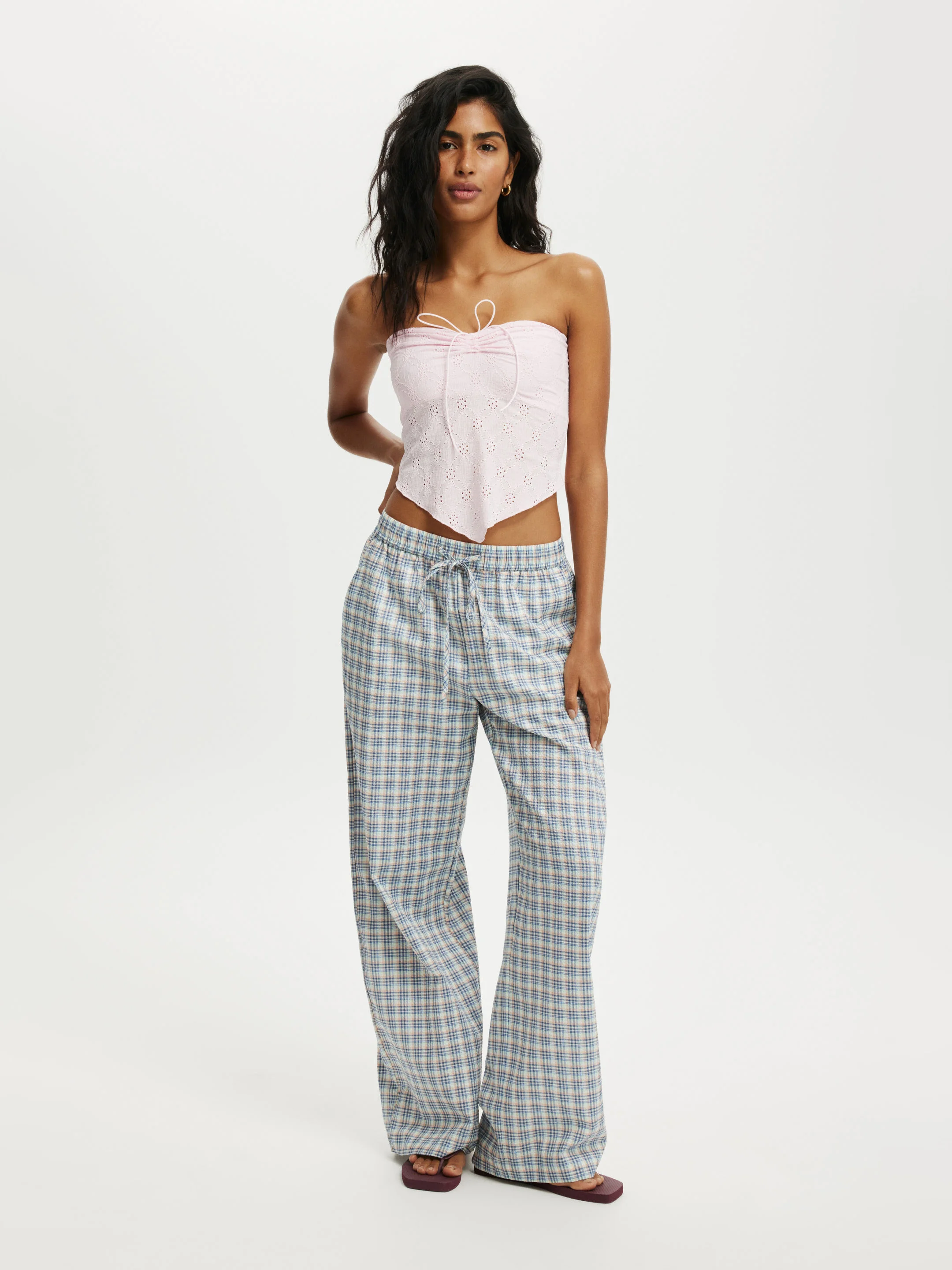 COTTON ON Quần Linen Dài Nữ-Haven Wide Leg Pant