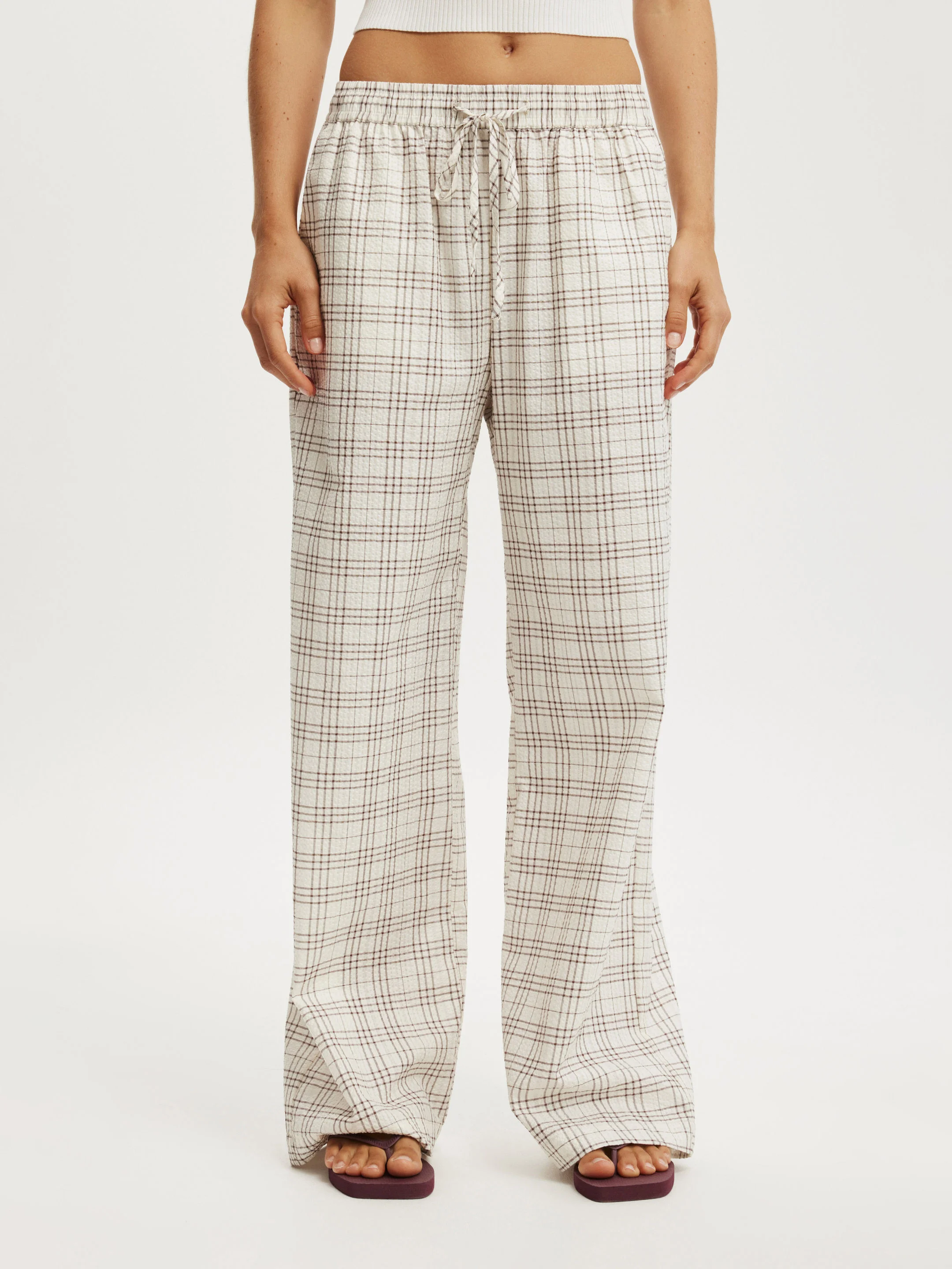 COTTON ON Quần Linen Dài Nữ-Haven Wide Leg Pant