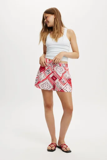 COTTON ON Quần Vải Ngắn Nữ-Haven Short