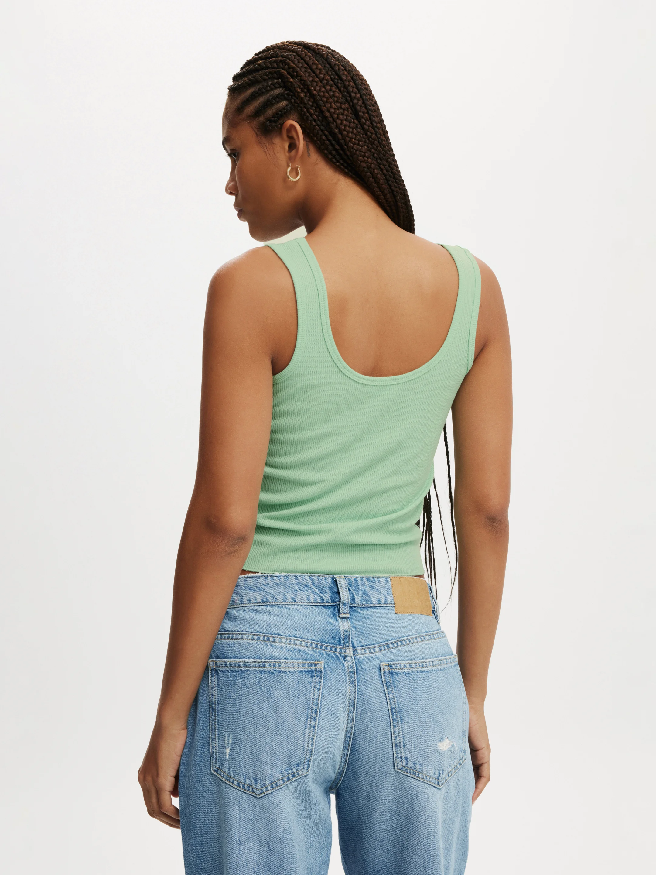 COTTON ON Áo Thun Cộc Tay Nữ - Graphic Lcn Scoop Neck Tank