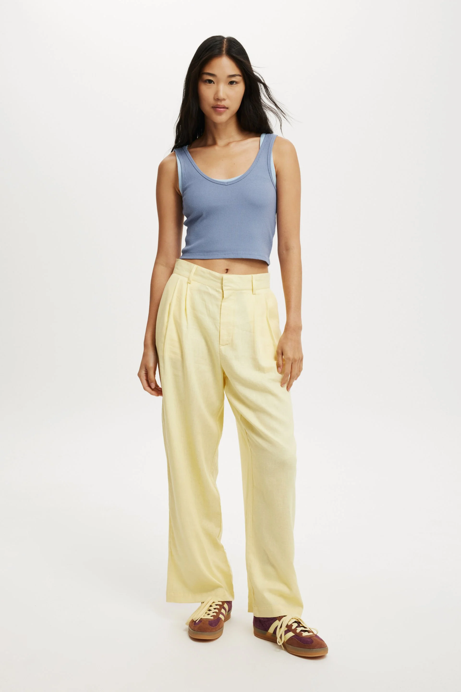 COTTON ON Quần Linen Dài Nữ-Haven Suiting Pant