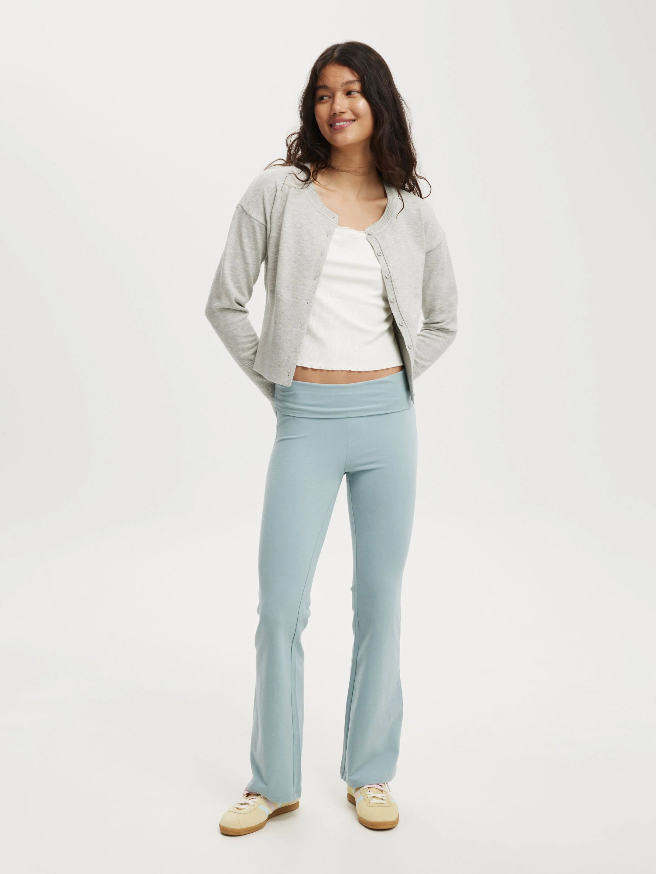 COTTON ON Quần Thun Dài Nữ-Bella Bootleg Asia Fit