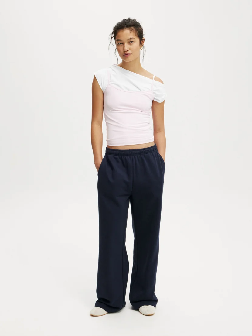 COTTON ON Quần Thun Dài Nữ-Wide Leg Sweatpant