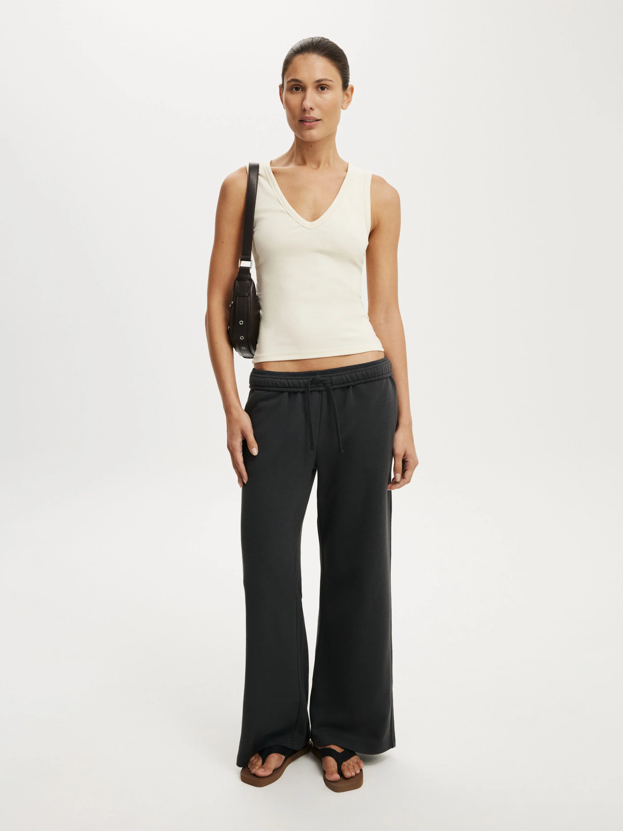 COTTON ON Quần Thun Dài Nữ-Wide Leg Sweatpant
