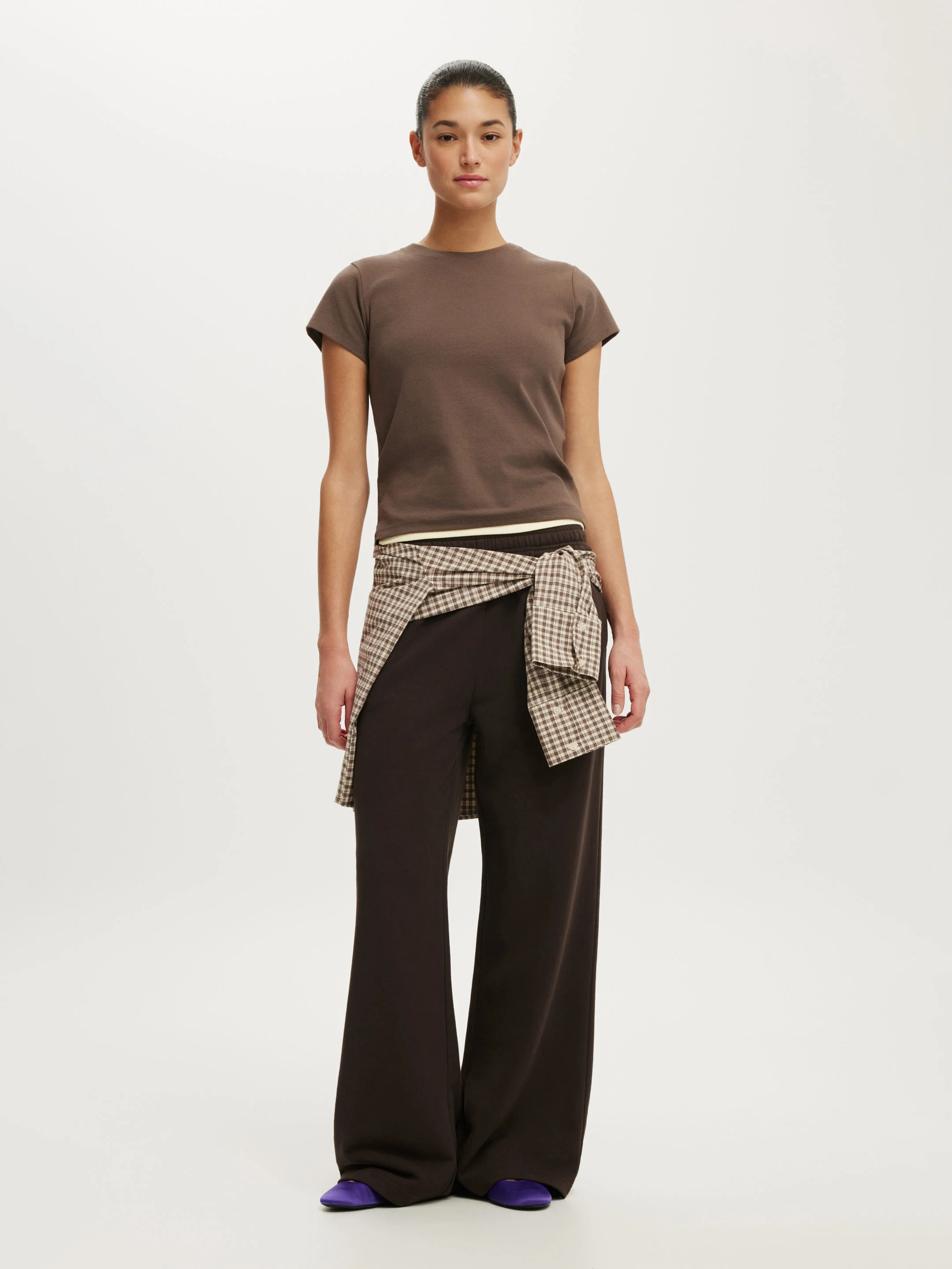 COTTON ON Quần Thun Dài Nữ - Wide Leg Sweatpant