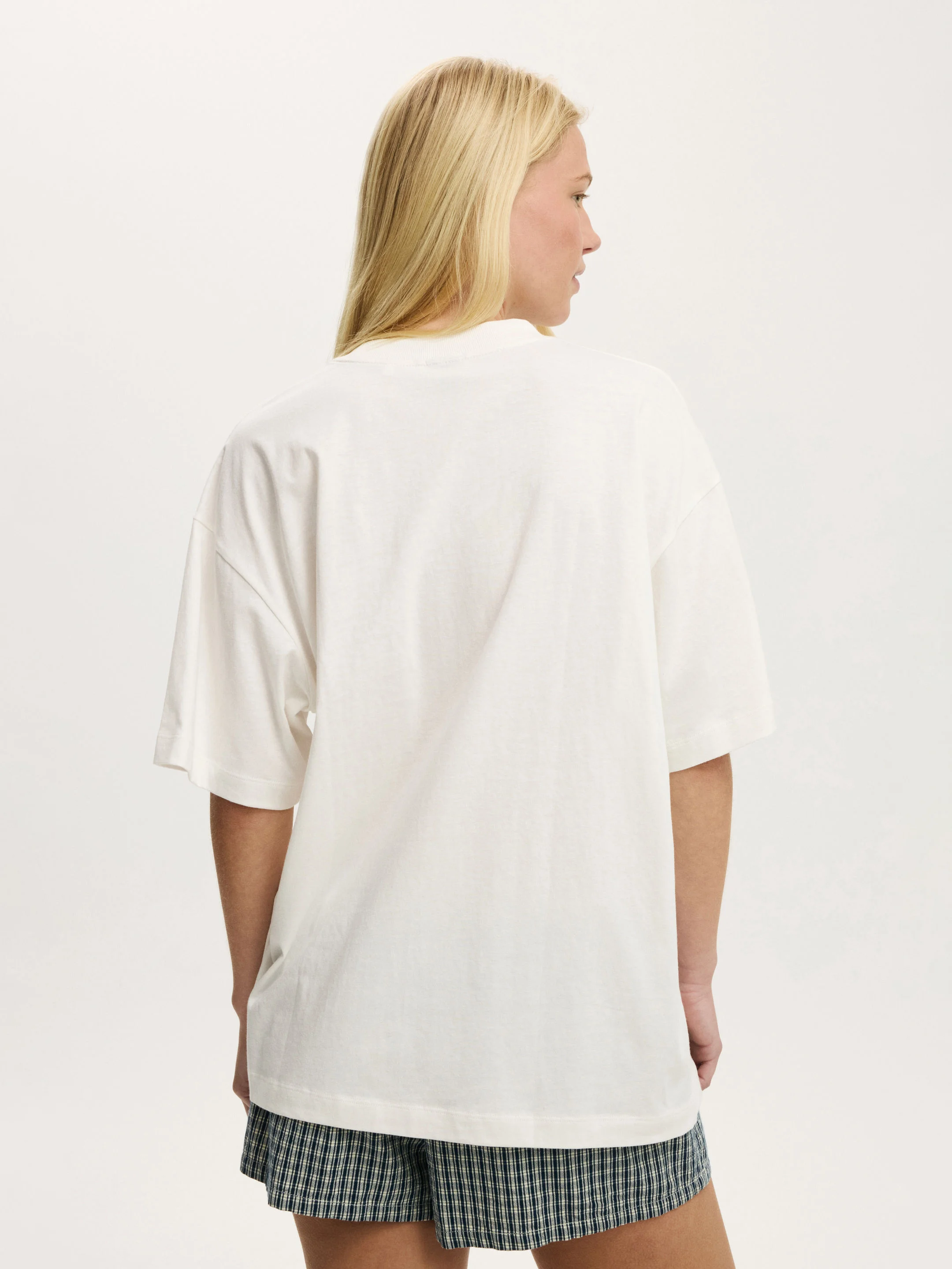 COTTON ON Áo Thun Có Họa Tiết Nữ-The Lcn Boxy Graphic Tee