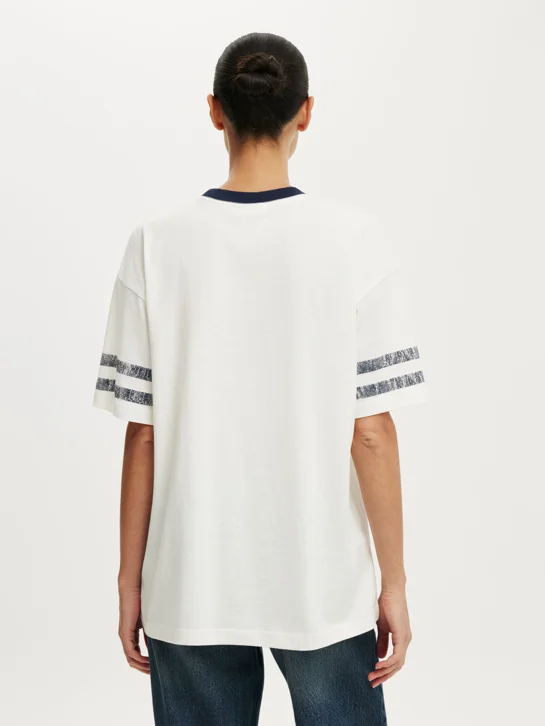 COTTON ON Áo Thun Có Họa Tiết Nữ - The Lcn Boxy Graphic Tee