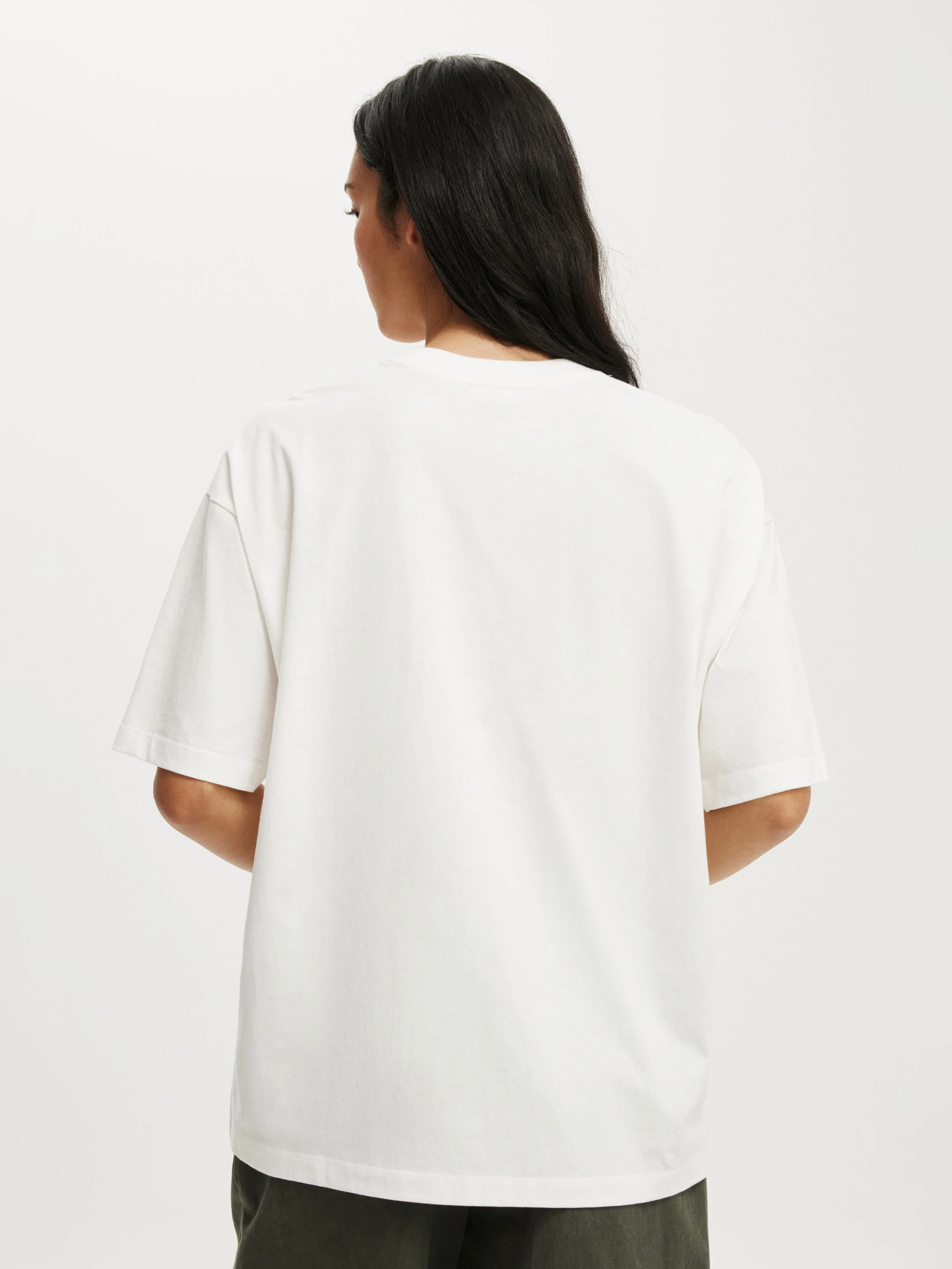 COTTON ON Áo Thun Có Họa Tiết Nữ-The Lcn Boxy Graphic Tee