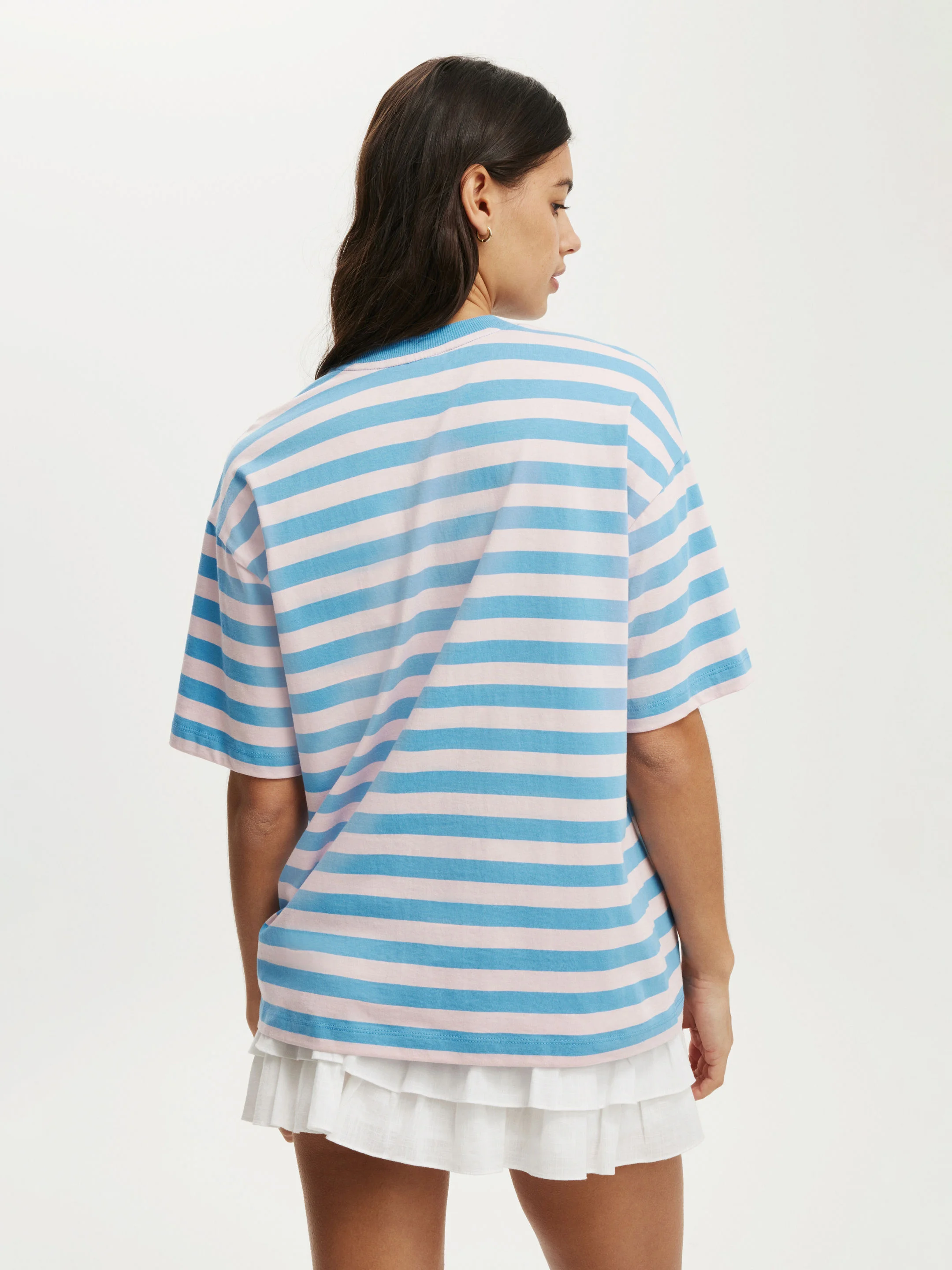COTTON ON Áo Thun Có Họa Tiết Nữ-The Lcn Boxy Graphic Tee