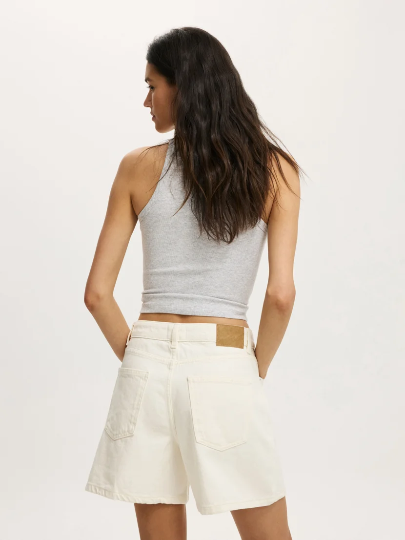 COTTON ON Quần Jeans Ngắn Nữ-High 90 S Denim Short