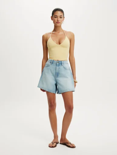 COTTON ON Quần Jeans Ngắn Nữ - High 90 S Denim Short