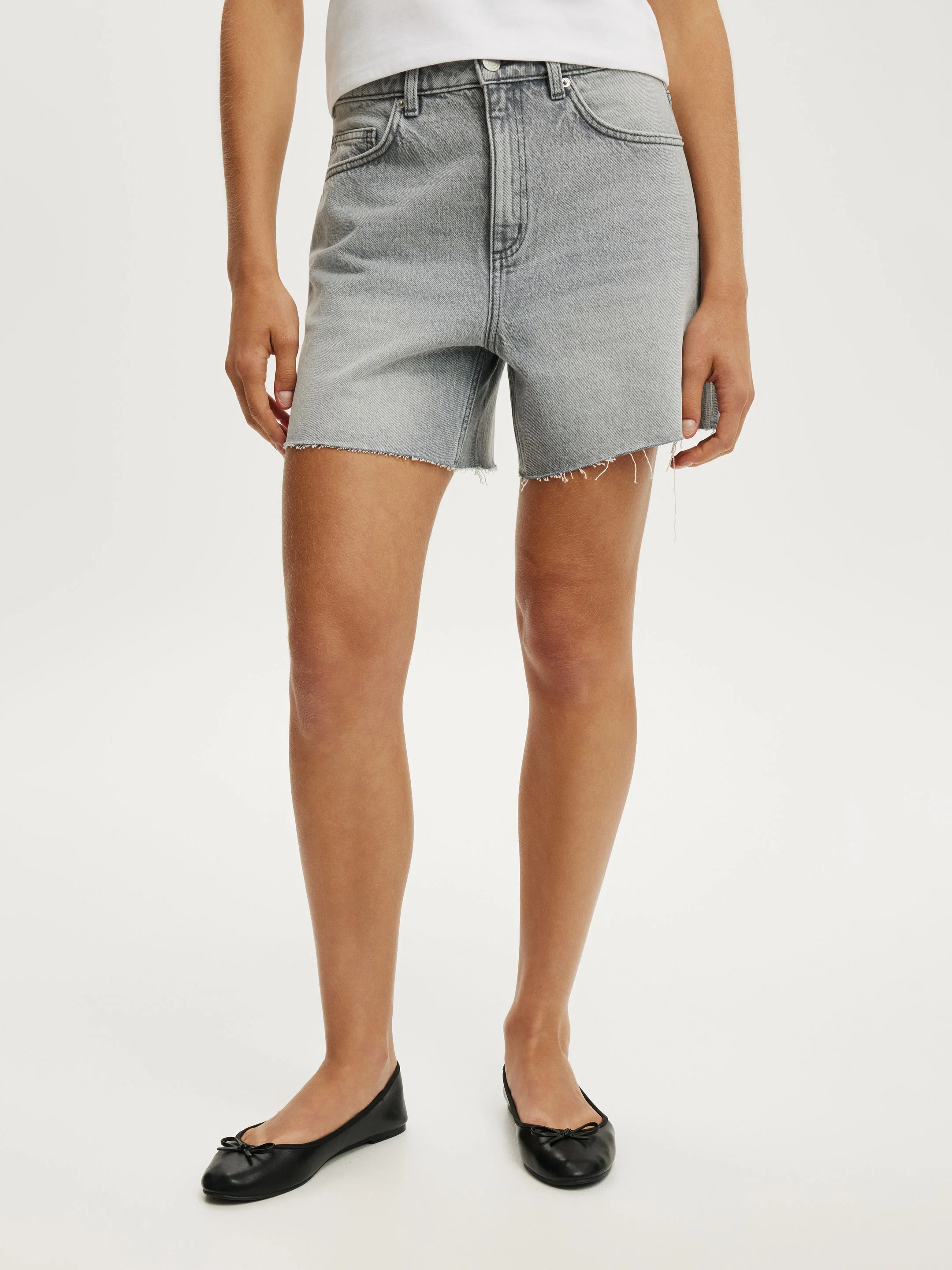 COTTON ON Quần Jeans Ngắn Nữ - High 90 S Denim Short