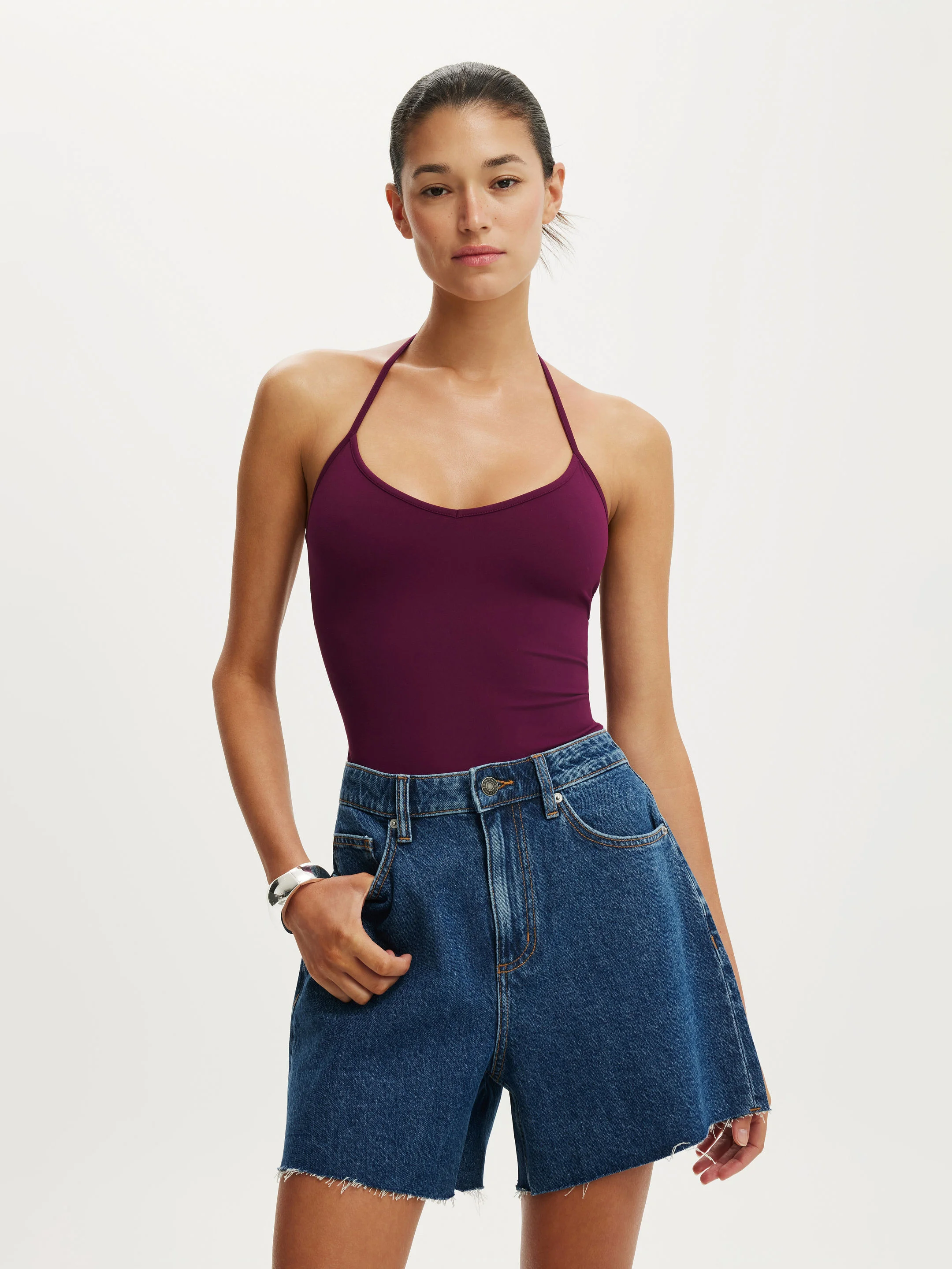 COTTON ON Quần Jeans Ngắn Nữ - High 90 S Denim Short