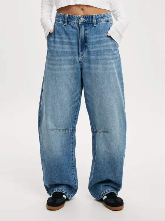 COTTON ON Quần Jeans Dài Nữ-Barrel Jean