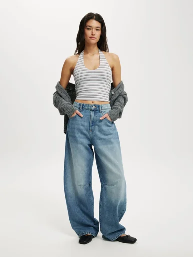 COTTON ON Quần Jeans Dài Nữ-Barrel Jean