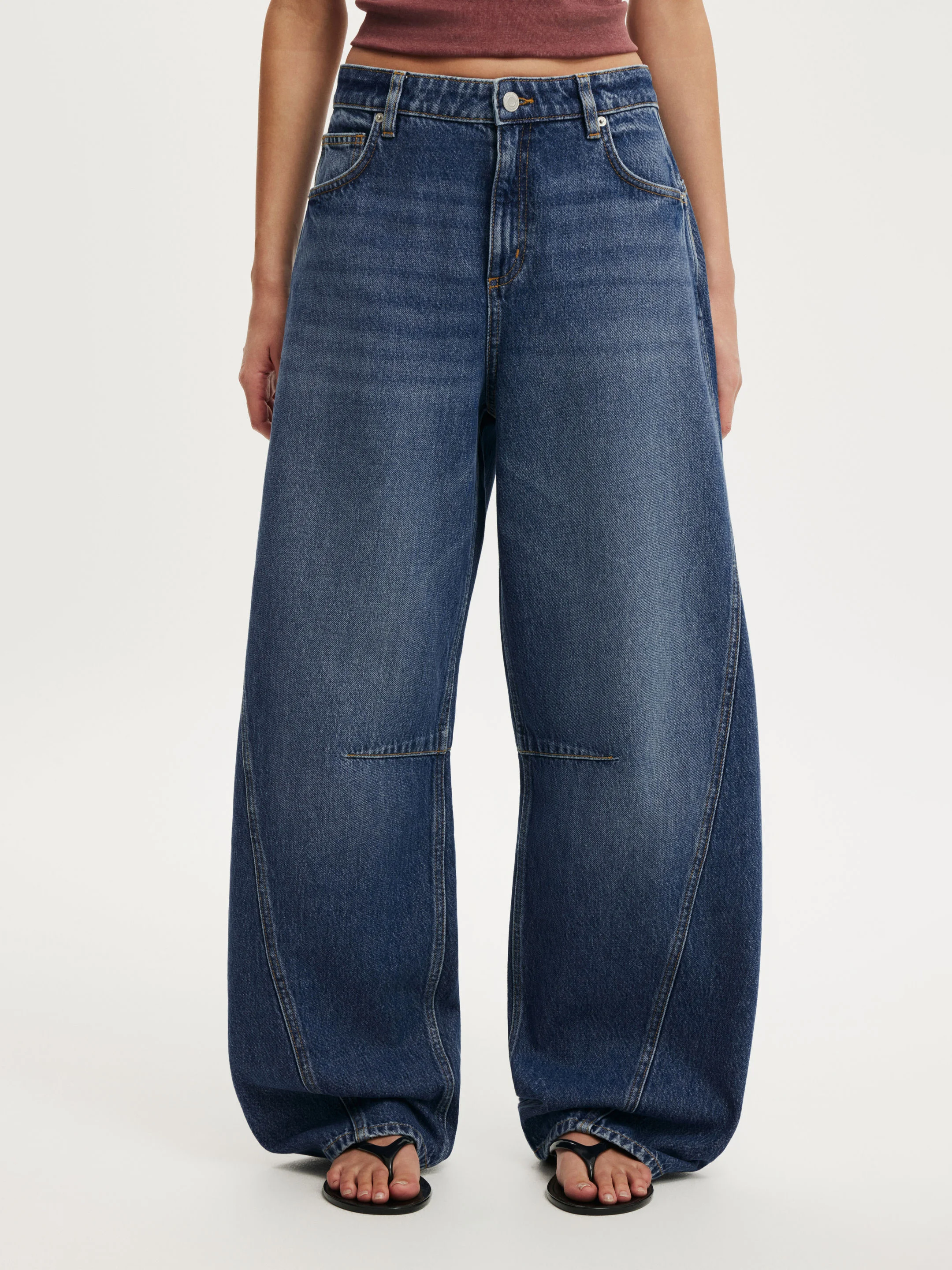 COTTON ON Quần Jeans Dài Nữ - Barrel Jean