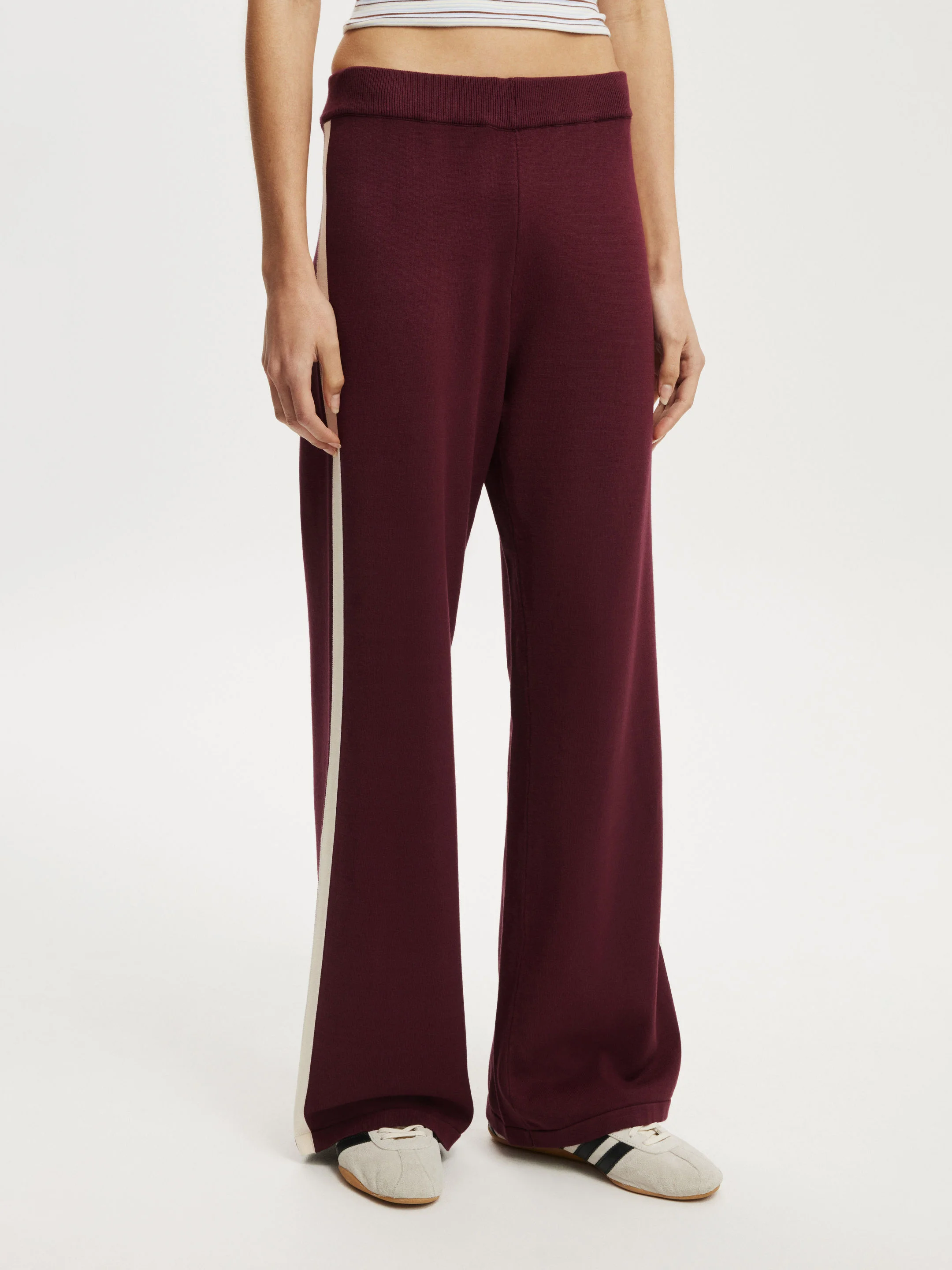 COTTON ON Quần Thun Dài Nữ-Wide Leg Knit Pant
