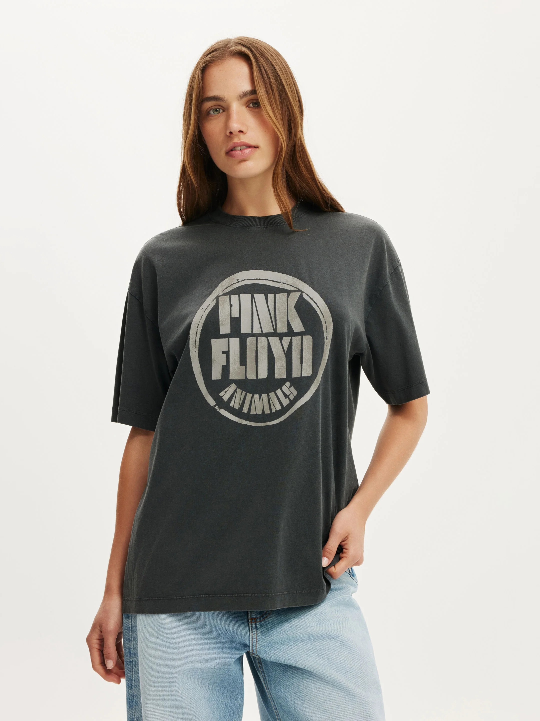 COTTON ON Áo Thun Có Hoạ Tiết Nữ-The Lcn Music Boxy Graphic Tee