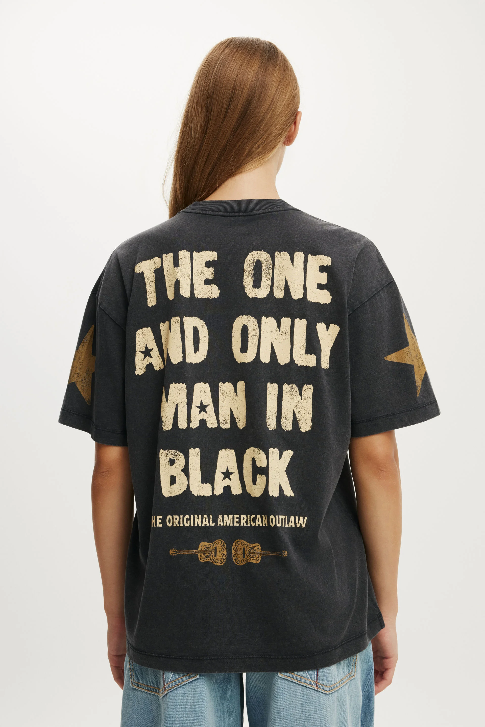 COTTON ON Áo Thun Có Họa Tiết Nữ-The Lcn Music Boxy Graphic Tee