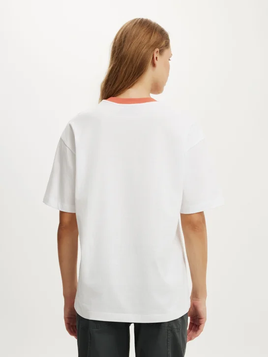 COTTON ON Áo Thun Có Họa Tiết Nữ-The Lcn Music Boxy Graphic Tee