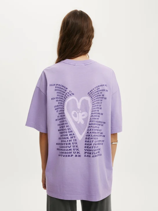 COTTON ON Áo Thun Có Hoạ Tiết Nữ - The Lcn Music Boxy Graphic Tee