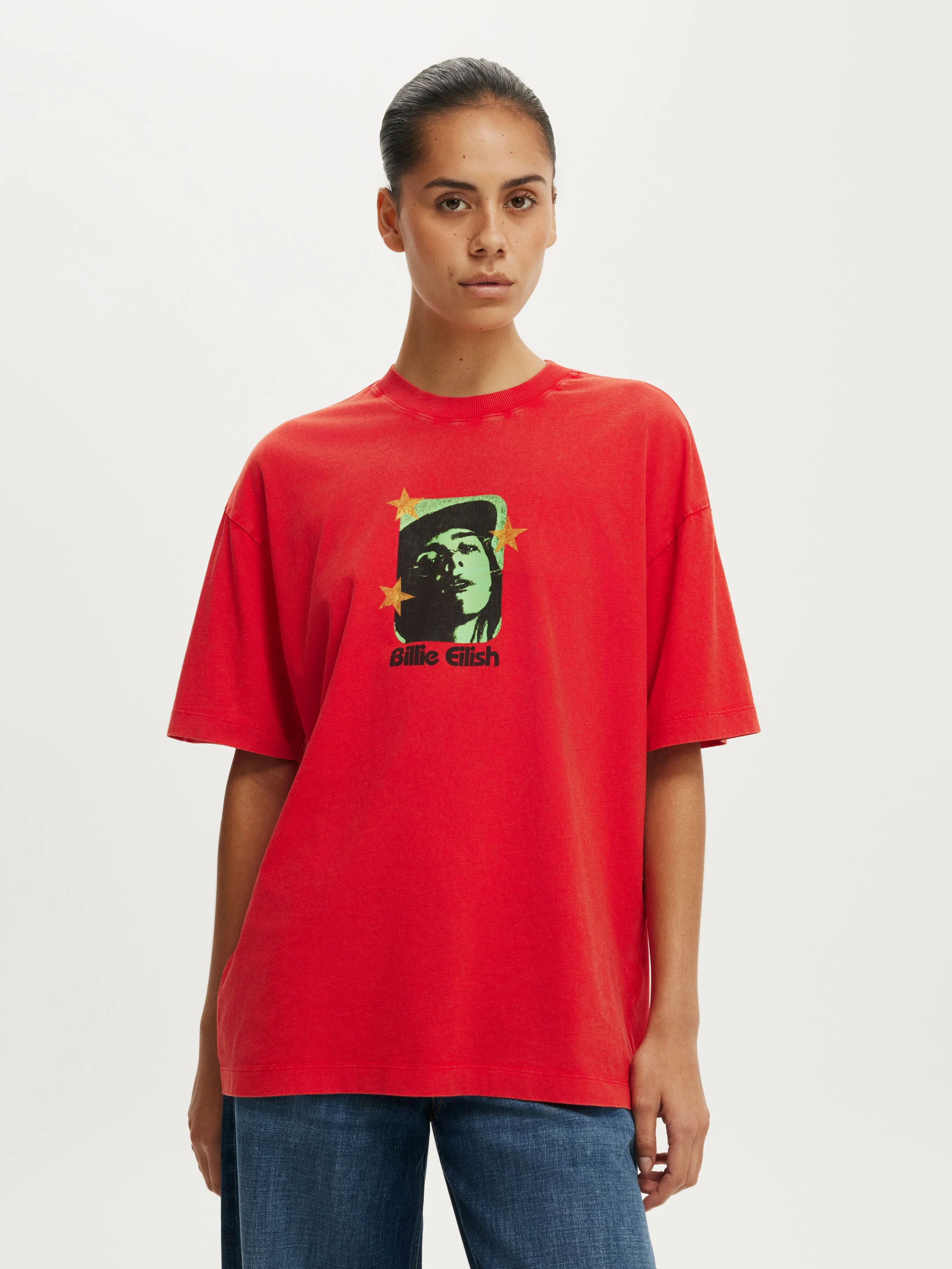 COTTON ON Áo Thun Có Hoạ Tiết Nữ - The Lcn Music Boxy Graphic Tee