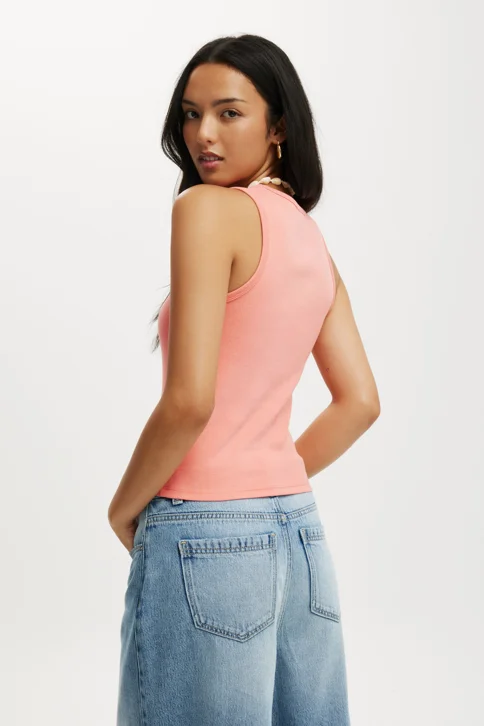 COTTON ON Áo Thun Cộc Tay Nữ-Lcn Graphic Tank
