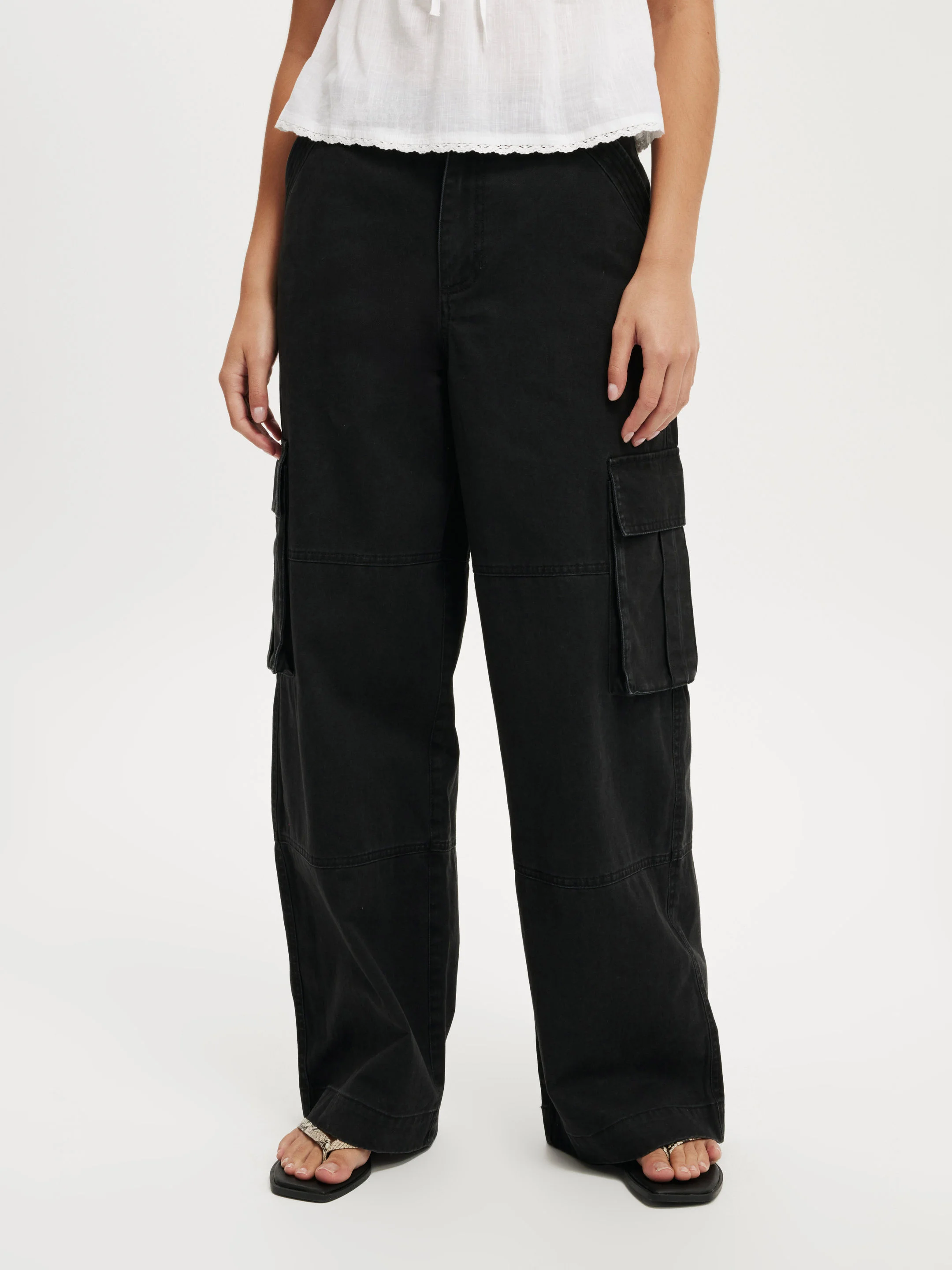 COTTON ON Quần Khaki Dài Nữ-Benny Cargo Pant