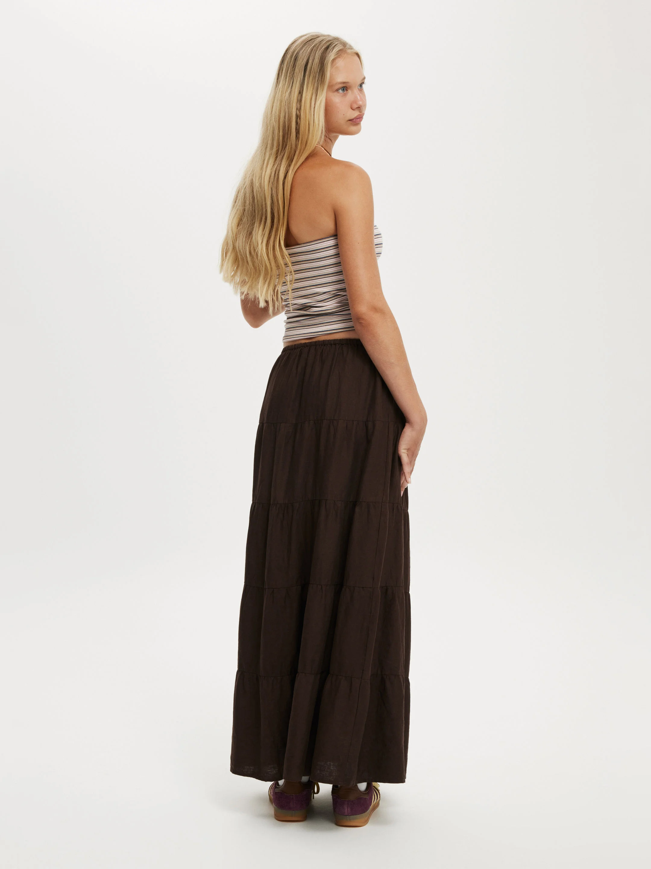 COTTON ON Váy Maxi Nữ-Haven Multi Tiered Maxi Skirt